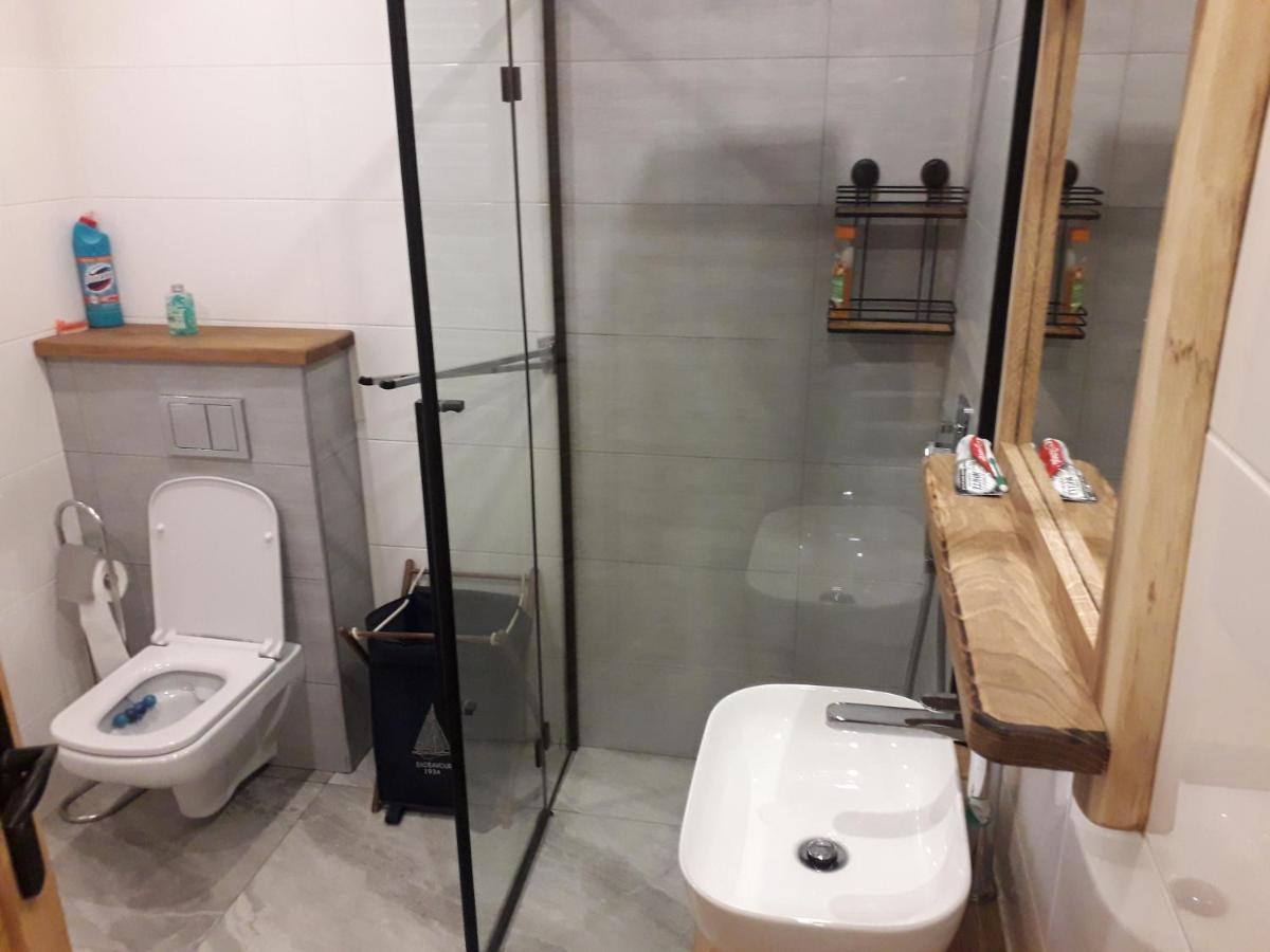 Jaskowa Chata Bieszczady Apartament Z Basenem Baligród Dış mekan fotoğraf