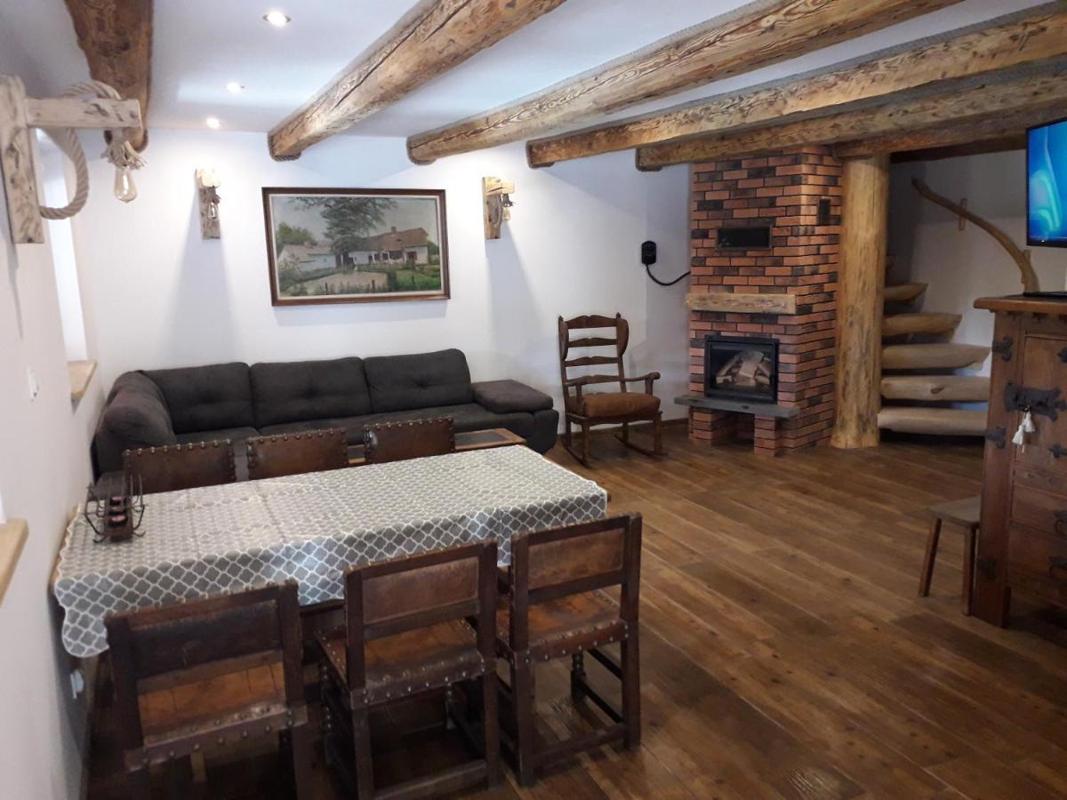 Jaskowa Chata Bieszczady Apartament Z Basenem Baligród Dış mekan fotoğraf